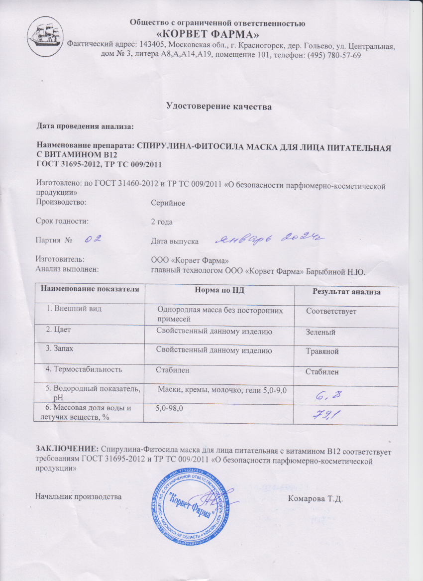 Паспорт №01202402